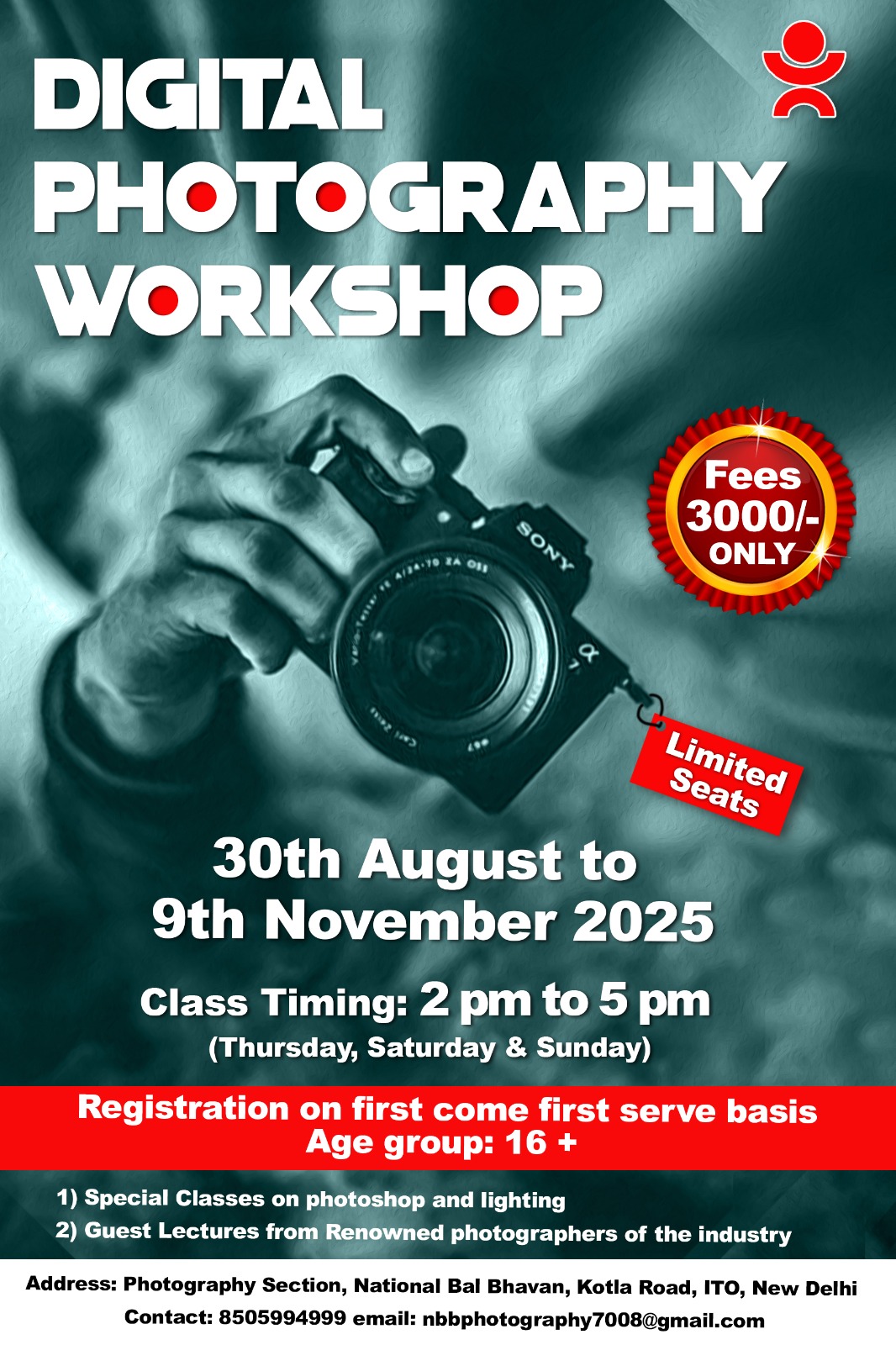 National Bal Bhavan Photography Workshop 2025