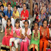 Children on Earth Day at Bal Bhavan