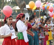 Children with Ballon