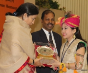 HRD Minister with Bal Shree Awardee
