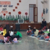Children Participating Drawing Competition