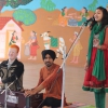 Child Singing on Matra Bhasha Divas