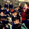 school children at Bal Bhavan Library