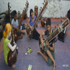 Instrumental Music Activity Children Playing Sitar 