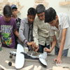 Children Making Aero Model