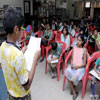 Children Reading Poem on Save Tree