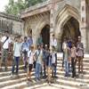 Children Group at Tomb