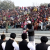 Bal Bhavan Children Performing for public at Wagha Border